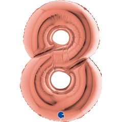 Chiffre 40inch (90cm) - 8 - Rose Gold- Sempertex France