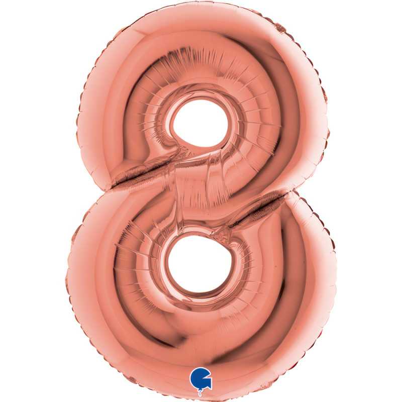 Number 40" (90cm) - 8 - Rose Gold