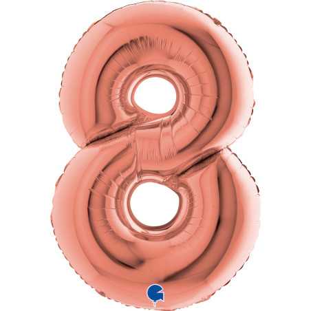 Chiffre 40inch (90cm) - 8 - Rose Gold- Sempertex France