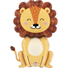 Ballon Lion de la jungle 32inch (80cm) - Sempertex France
