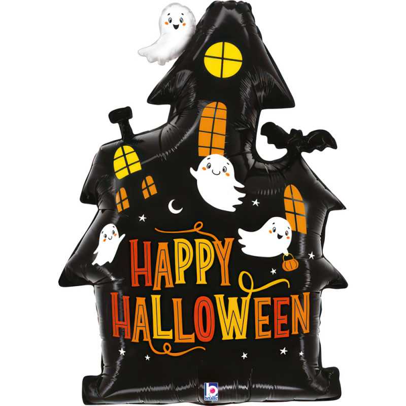 Haunted House Balloon 32" (80cm) Haunted House Balloon 32" (80cm)