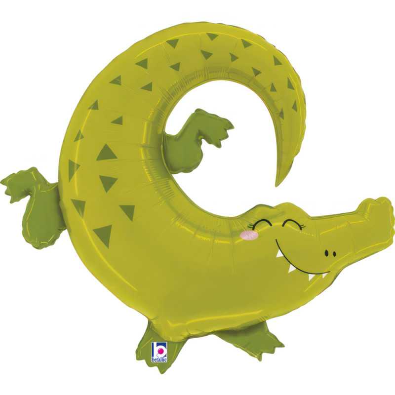 Jungle Alligator Balloon 34" (85cm)