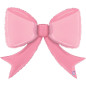 Pretty Pink Bow Balloon 41" (102.5cm)