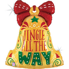 Ballon Cloche de Noël 27inch (67,5cm) - Sempertex France