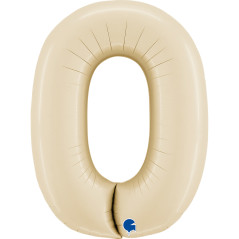 Chiffre 26inch (65cm) - 0 - Satin Crème - Sempertex France