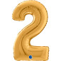 Number 26" (65cm) - 2 - Gold