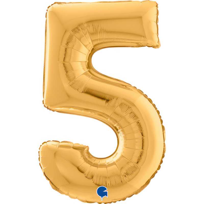 Number 26" (65cm) - 5 - Gold