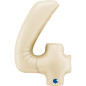 Figure 26" (65cm) - 4 - Cream Satin