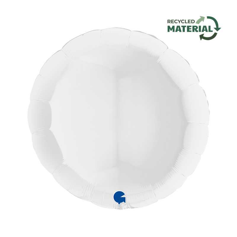 Round balloon 31"(75cm) - White