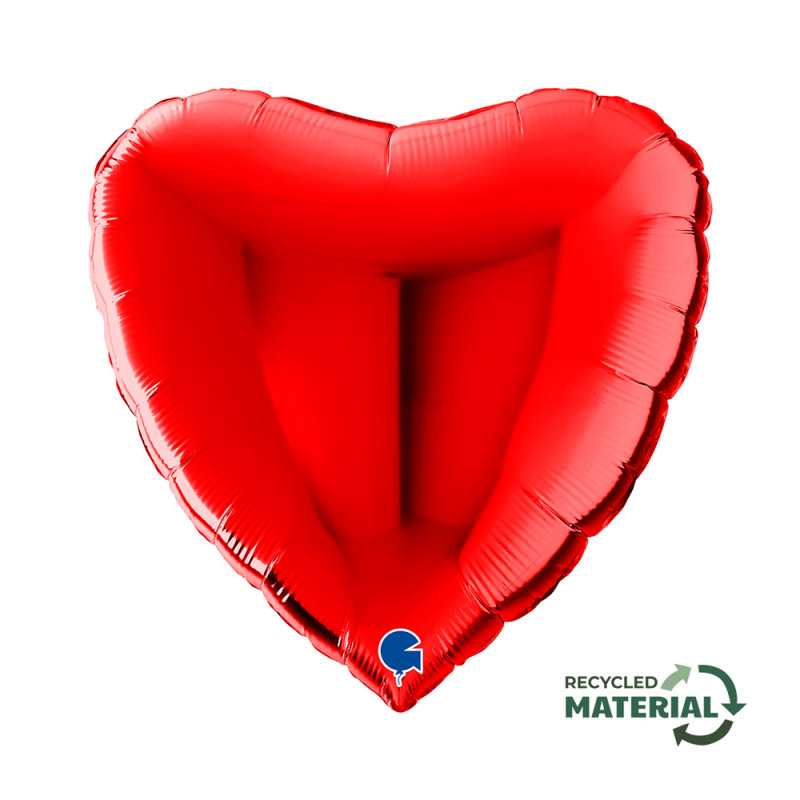 Ballon cœur 31" (75cm) - Red