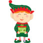 Ballon Elfe de Noël 35" (87,5cm)