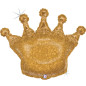 Glittering Crown Balloon 30" (75cm) Glittering Crown Balloon 30" (75cm)