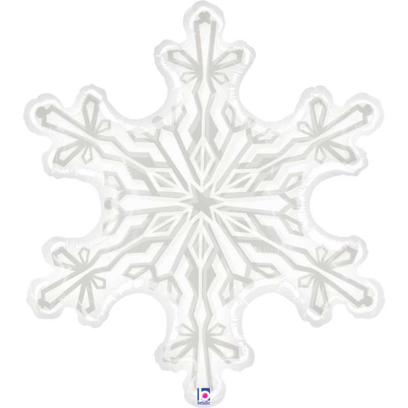 Snowflake Balloon 31" (77.5cm)