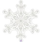 Ballon Flocon de neige 31" (77,5cm)