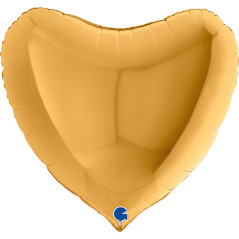 Ballon cœur 36inch (90cm) - Gold - Sempertex France