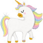 Pastel glitter unicorn balloon 37" (92.5cm) Pastel glitter unicorn balloon 37" (92.5cm)