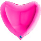 Ballon cœur 36" (90cm) - Magenta
