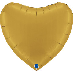 Ballon cœur 36inch (90cm) - Satin Gold - Sempertex France