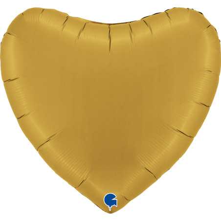 Ballon cœur 36inch (90cm) - Satin Gold - Sempertex France