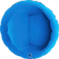 Ballon rond 36inch (90cm) - Blue- Sempertex France