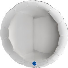 Ballon rond 36inch (90cm) - Silver - Sempertex France