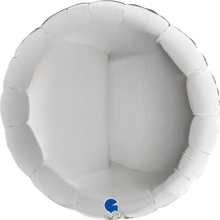 Ballon rond 36inch (90cm) - Silver - Sempertex France