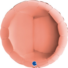 Ballon rond 36inch (90cm) - Rose Gold - Sempertex France