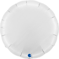 Ballon rond 36inch (90cm) - Satin White - Sempertex France