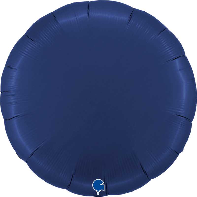 Ballon rond 36" (90cm) - Satin Blue Navy Ballon rond 36" (90cm) - Satin Blue Navy