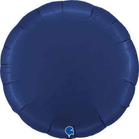 Ballon rond 36inch (90cm) - Satin Blue Navy - Sempertex France