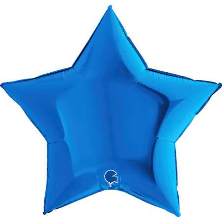 Ballon étoile 36inch (90cm) - Blue - Sempertex France