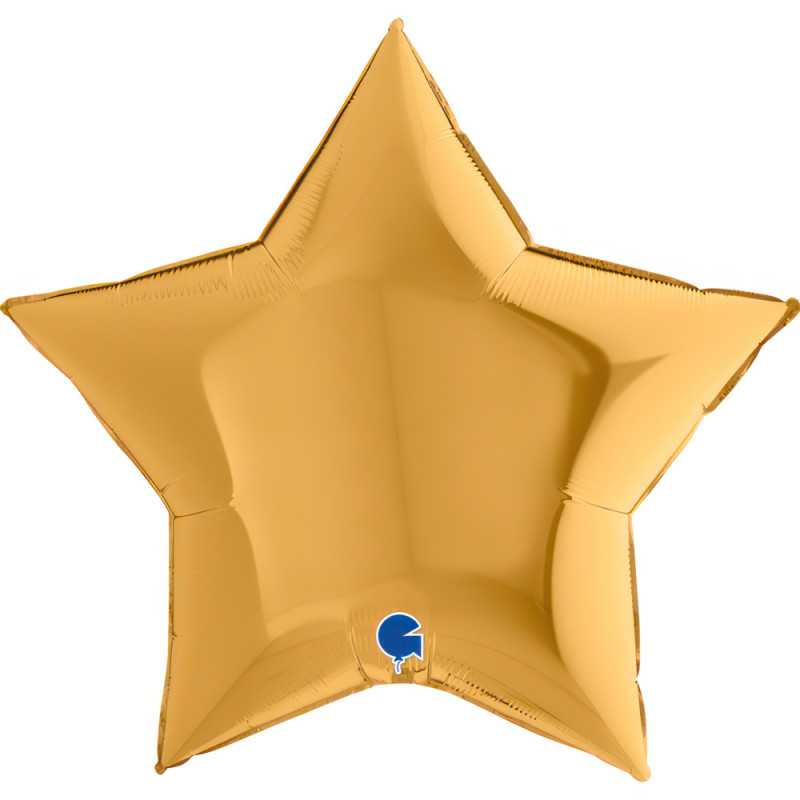 Star balloon 36" (90cm) - Gold
