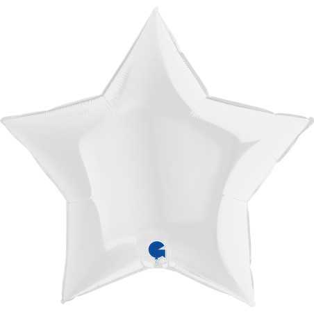 Ballon étoile 36inch (90cm) - White - Sempertex France