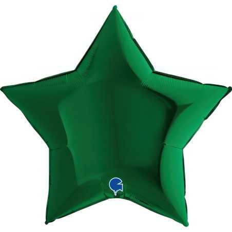 Ballon étoile 36inch (90cm) - Dark Green - Sempertex France
