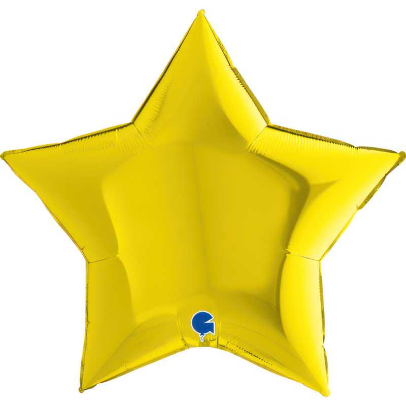 Ballon étoile 36" (90cm) - Yellow