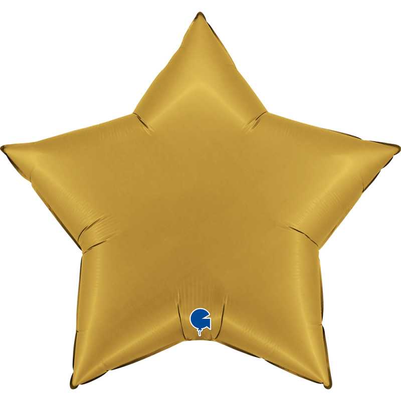 Star balloon 36" (90cm) - Satin Gold