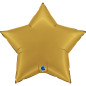 Ballon étoile 36" (90cm) - Satin Gold
