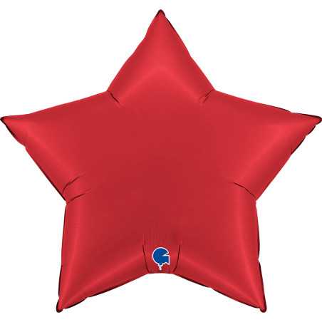 Ballon étoile 36inch (90cm) - Satin Rubin Red - Sempertex France