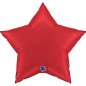 Ballon étoile 36" (90cm) - Satin Rubin Red