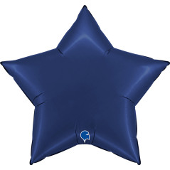 Ballon étoile 36inch (90cm) - Satin Blue Navy - Sempertex France