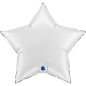 Star balloon 36" (90cm) - Satin White Star balloon 36" (90cm) - Satin White