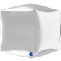 Cube balloon 15" (39cm) - Silver Cube balloon 15" (39cm) - Silver