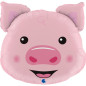 Pig Head Balloon 24" (60cm) Pig Head Balloon 24" (60cm)