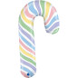 Ballon Sucre d'orge Multicolore 35" (87,5cm)