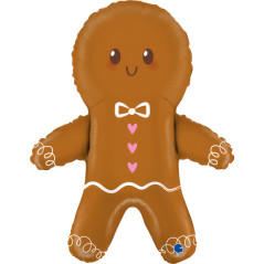 Ballon Bonhomme en pain d'épice mignon 29inch (72,5cm) - Sempertex France
