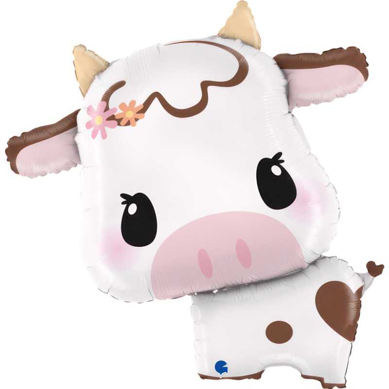 Cute Cow Balloon 25" (62.5cm) Cute Cow Balloon 25" (62.5cm)