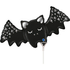 Ballon Mini Chauve-souris Scintillante 14inch (35cm) - Sempertex France