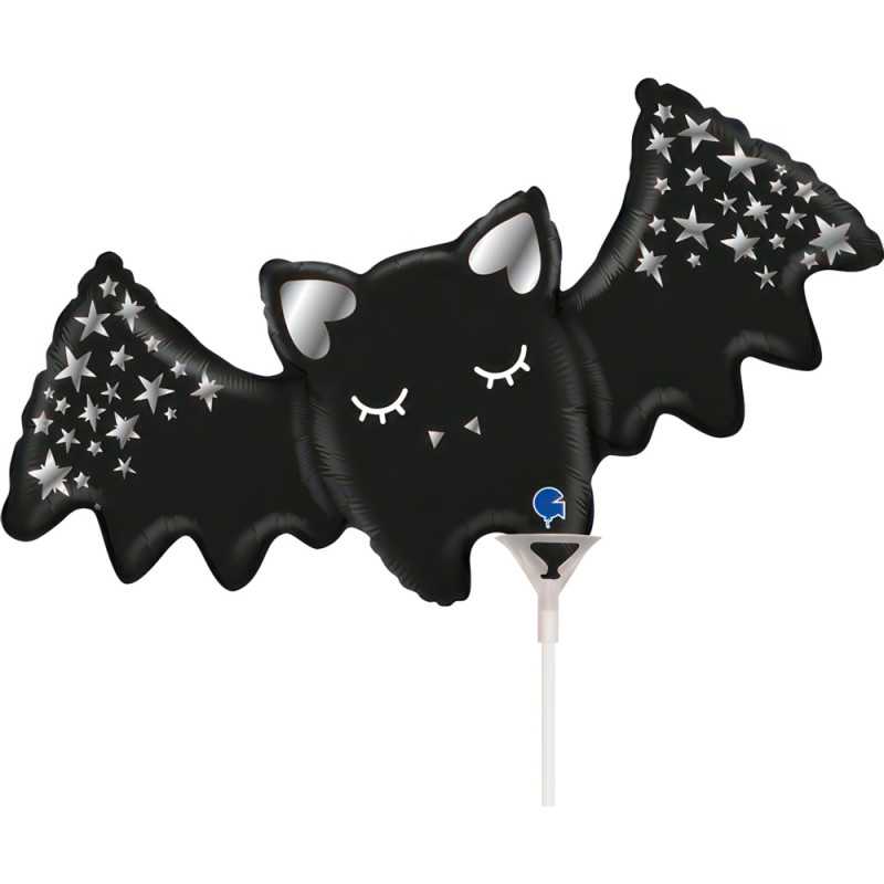 Ballon Mini Chauve-souris Scintillante 14" (35cm) - 10 Pcs