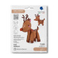 Ballon Renne de Noël 26" (65cm)