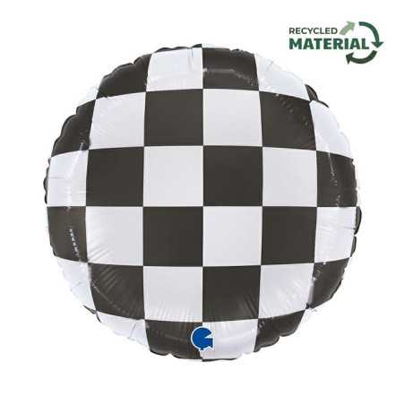 Ballon rond Damier 18inch (45cm) - Sempertex France